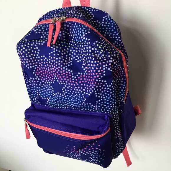 Impact Back To School Backpack - Purple Starry - Picture 7 of 16